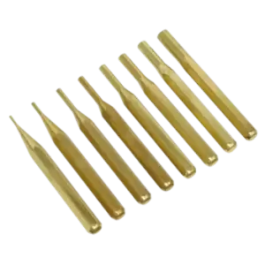 Image of Sealey Brass Pin Punch Set 8pc