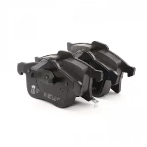 Image of FEBI BILSTEIN Brake Pads OPEL,VAUXHALL 16491 01605080,01605099,01605992 Disk Pads,Brake Pad Set, disc brake 01605996,01605998,093189698,1605080