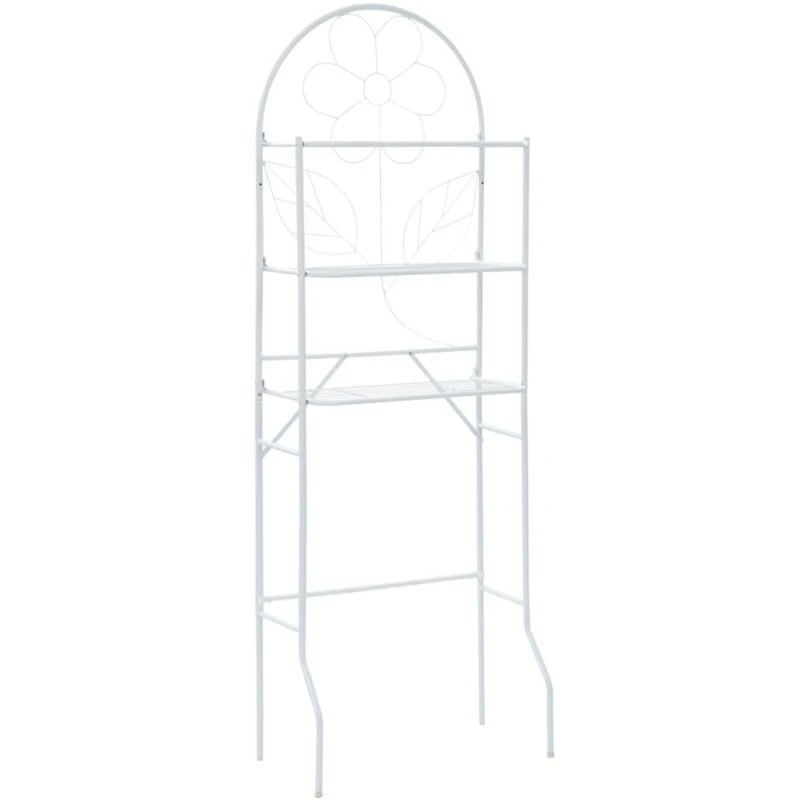 Image of vidaXL Toilet Rack White 60X33X174cm, White 246723