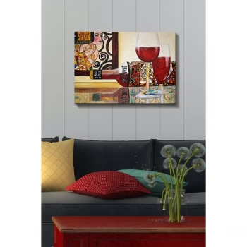 Image of Kanvas Tablo (50 x 70) - 239 Multicolor Decorative Canvas Painting