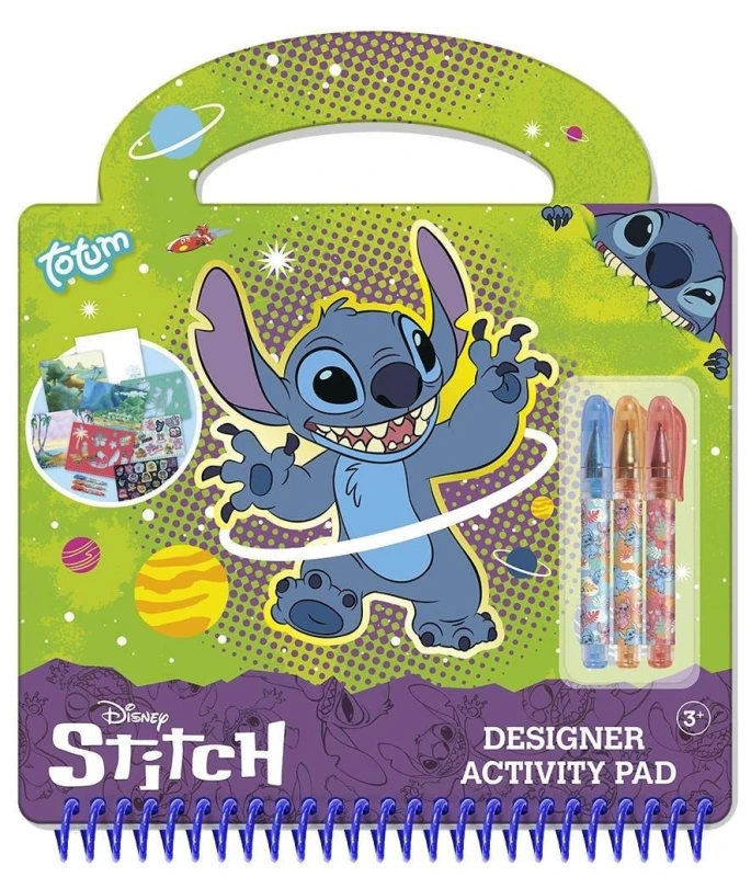 Image of Disney|Totum Disney Stitch Designer Activity Book Female WA16201