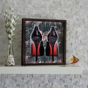 Image of KZM512 Multicolor Decorative Framed MDF Painting