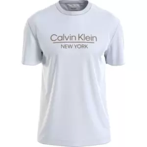 Image of Calvin Klein New York Logo T-Shirt - White