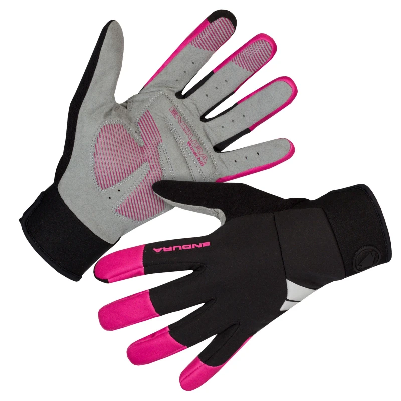 Image of Endura Womens Windchill Glove Black Pink female S