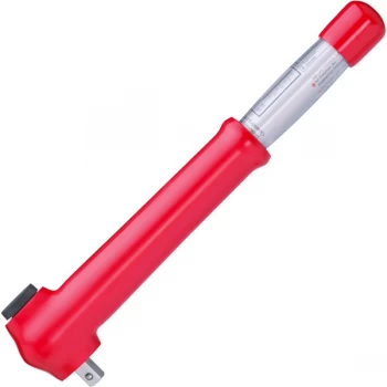 Image of Knipex 98 33 50 VDE Torque Wrench With 3/8" Driving Square - Rever...