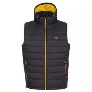 Image of Trespass Mens Franklyn Padded Gilet (M) (Dark Grey)