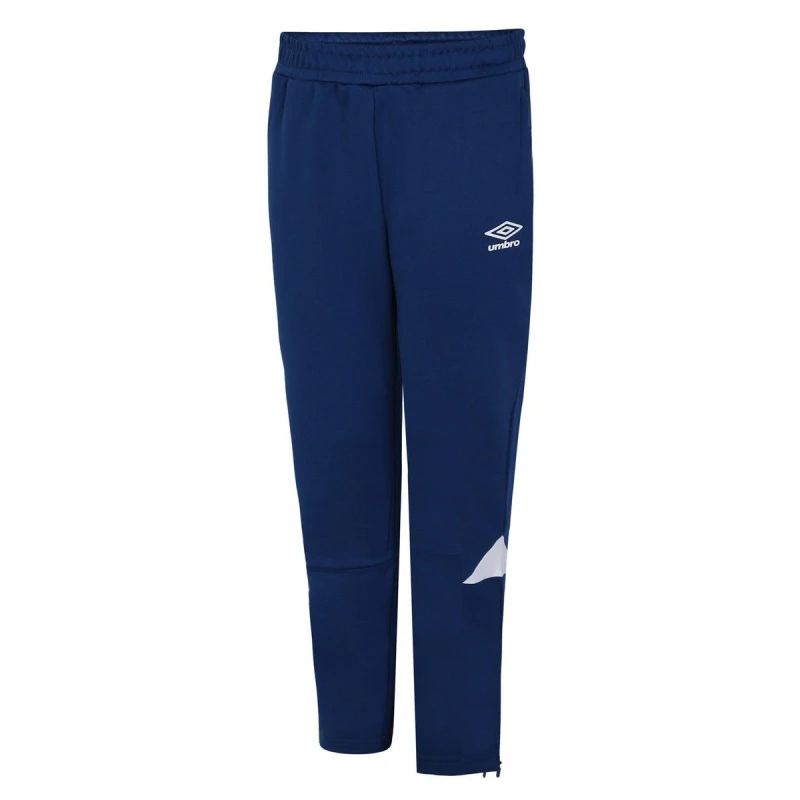 Image of Umbro Total Tapered Training Jogging Bottoms in Navy Size: 11-12 Years Navy Unisex 11-12 Years