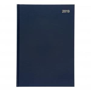 Image of Office 2019 Diary Week to View A4 Blue 941096