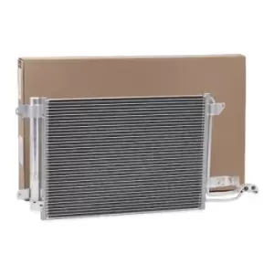 Image of DELPHI Condenser TSP0225482 AC Condenser,Condenser, air conditioning VW,AUDI,SKODA,Golf IV Schragheck (1J1),Golf V Schragheck (1K1),TOURAN (1T1, 1T2)