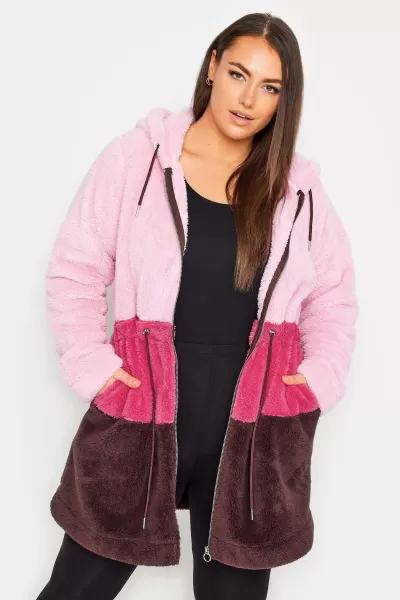 Image of Longline Fleece Zip Hoodie