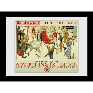 Image of Transport For London Advertising Expo 60 x 80 Framed Collector Print