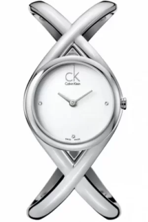 Image of Ladies Calvin Klein Enlace Small Diamond Watch K2L24126
