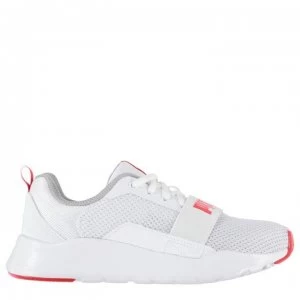 Image of Puma Wired Child Boys Trainers - White/Red