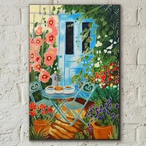 Image of Tile 8x12 Sunny Breakfast By J.Yates Wall Art