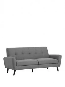 Image of Julian Bowen Monza Fabric Compact 3 Seater Sofa