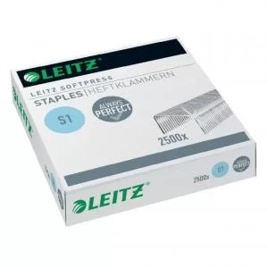 Image of Leitz Softpress Staples. Perfect stapling results for up to 30 sheets