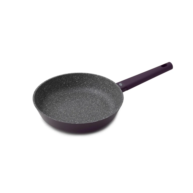 Image of MasterClass Cast Aluminium Non-Stick Frying Pan. Purple unisex 26cm