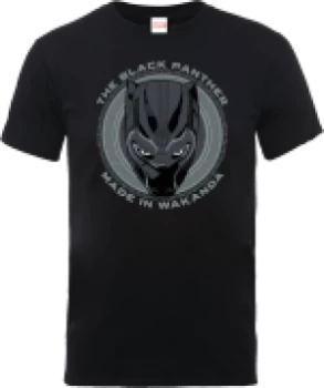 Image of Black Panther Made in Wakanda T-Shirt - Black - M
