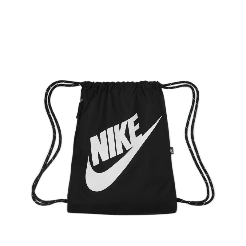Image of Nike Heritage Drawstring Bag Black unisex