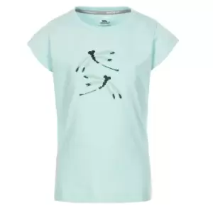 Image of Trespass Childrens Girls Hapi T-Shirt (2-3 Years) (Pale Mint)