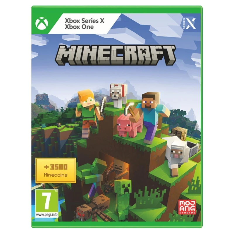 Image of Minecraft & 3500 Minecoins X1/XSX English EMEA Bluray