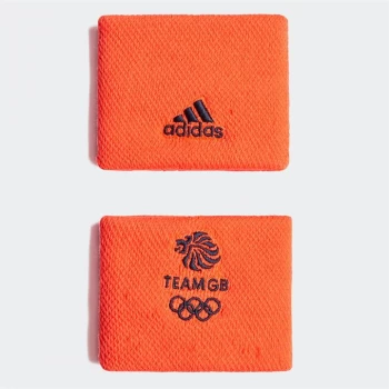 Image of adidas Team GB Wristband - Solar red