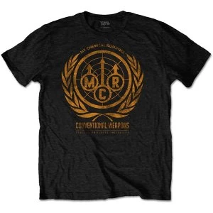 Image of My Chemical Romance - Conventional Weapons Unisex Medium T-Shirt - Black