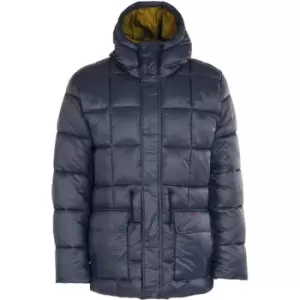 Image of Barbour Fell Baffle Quilted Jacket - Blue