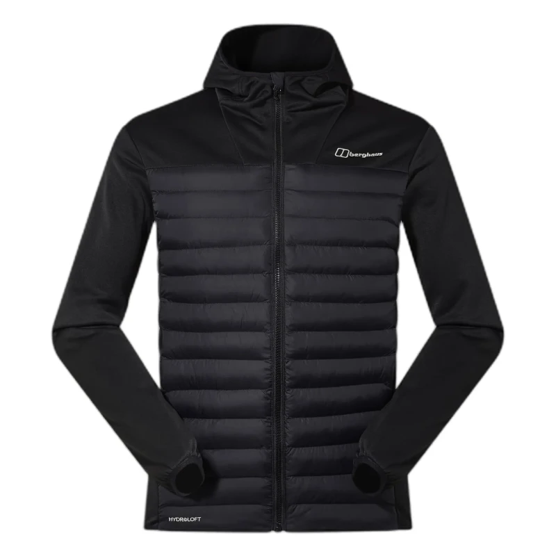 Image of Berghaus Vaskye Hybrid Hooded Jacket - Black M