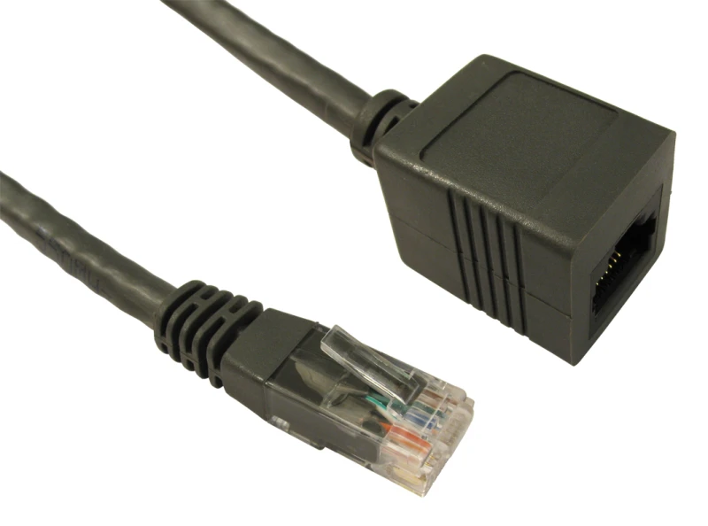 Image of Cables Direct Cat 6. 1m networking cable Grey Cat6 U/UTP (UTP)