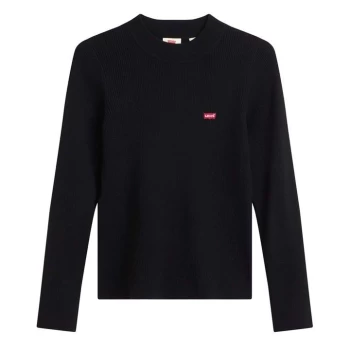 Image of Levis Crew Rib Sweater - CAVIAR