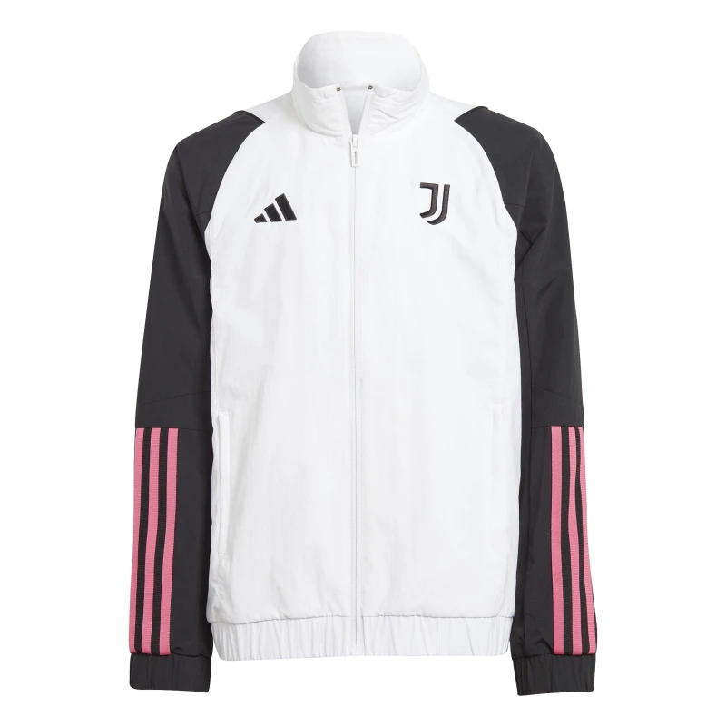 Image of adidas Juve Pre Jkt Y Tracksuit Top Unisex Kids White unisex 7-8 Years