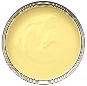 Image of Wickes One Coat Satinwood Paint - Daffodil 750ml