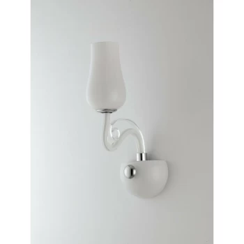 Image of Fan Europe Lighting - Fan Europe ANGEL Wall Lamp with Glass Shades White 13x35x22cm