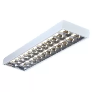 Image of KnightsBridge IP20 2x70W 6ft T8 Surface Mounted Fluorescent Fitting