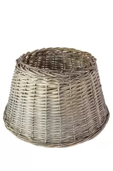 Image of Willow White Christmas Tree Skirt - Natural