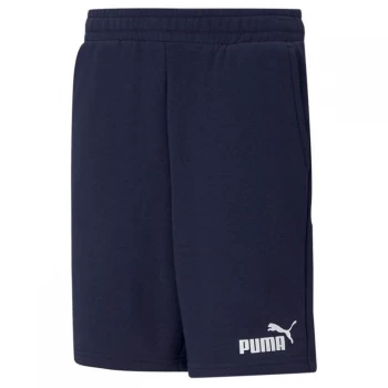 Image of Puma No1 Fleece Shorts Junior Boys - Navy