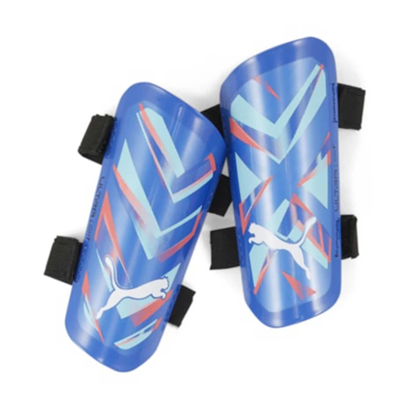Image of Puma Ultra Light Strap Shin Guards - Blue Blue S