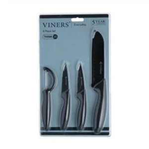 Image of Viners Everyday Knife Set With Peeler 3 Piece