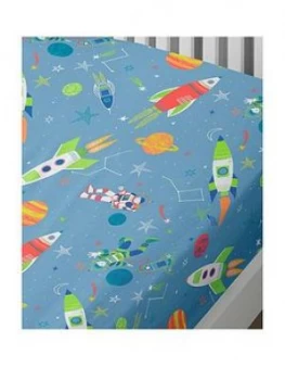 Image of Bedlam Supersonic Glow In The Dark Junior Fitted Sheet