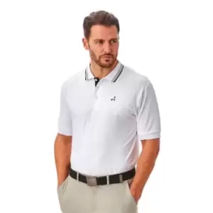 Image of Under Par Golf Polo Mens - White