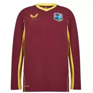 Image of Castore West Indies LS Sweatshirt Mens - Brown