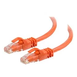 Image of C2G 7m Cat6 550 MHz Snagless Patch Cable - Orange