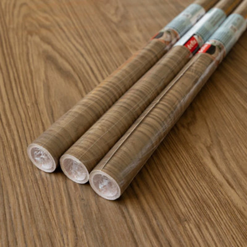 Image of D-C-Fix Woodgrain Casella Oak Brown Self Adhesive Vinyl Wrap Film For Kitchen Doors And Worktops 2M(L) 67.5Cm(W) Pack Of 3 Rolls