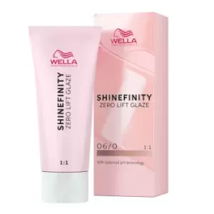 Image of Wella Professionals Shinefinity Zero Lift Glaze - 06/0 Natural Dark Blonde 60ml
