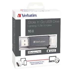 Image of Verbatim iStore n Go 16GB Lightning USB Flash Drive