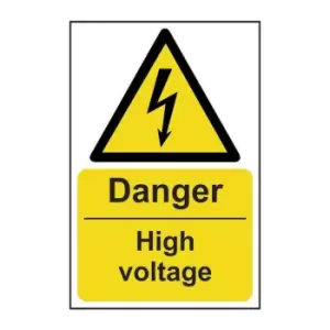 Image of Danger High Voltage - RPVC (200 x 300mm)