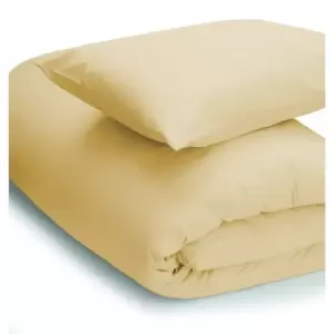 Image of Easy Care Minimum Iron Duvet Cover Super King Honeydew