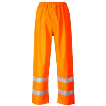 Image of Portwest - FR43ORRS - sz S Sealtex Flame Hi-Vis Trouser - Orange