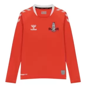 Image of Hummel Oldham Athletic Replica Shirt Juniors - Orange